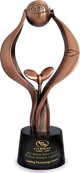 Prestigious trophy: the "Leading Technology Award" from SGM