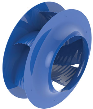 The pectoral fins of the humpback whale which have been optimised in terms of aerodynamic flow over millions of years are being used as a model for the new generation of fans at Ziehl-Abegg.