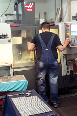 Lange run two VF-1 vertical machining centres; a ST-10Y turning centre with live tooling; and a VF-2SS super speed machine