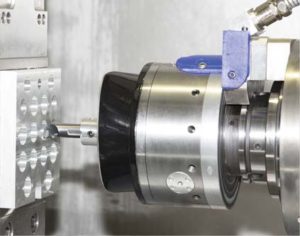 TOOLTRONIC-CAT: Machining of trumpet form with an oval and elliptic profile in AlSi-alloy.