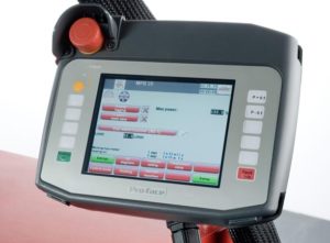 An intuitive user interface with touchscreen simplifies the configuration of the MICO.