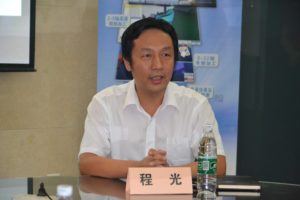 Guang Cheng, Dean of the College of Electromechanical Engineering, addressed the current status and future trends of Chinese manufacturing