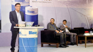 Panel at the Blaser Swisslube Productivity Trophy Awards 2017-18