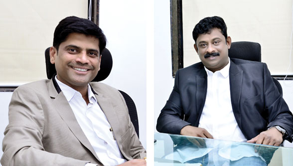 (L-R) Mr. Rajendra Chede, Director, Precise Cutting Tools and Mr. Lijo Cherian, Director, Precise Cutting Tools
