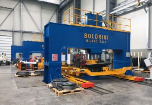 Boldrini Dished Head made with Dishing Press PAO