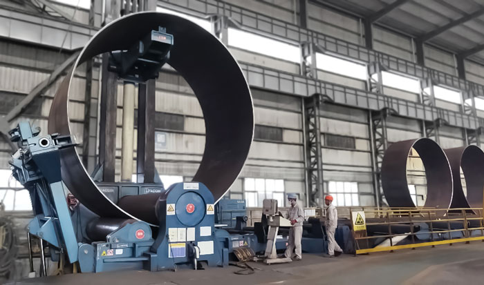 Faccin: Advanced Plate Rolling Systems for Wind Tower Manufacturing